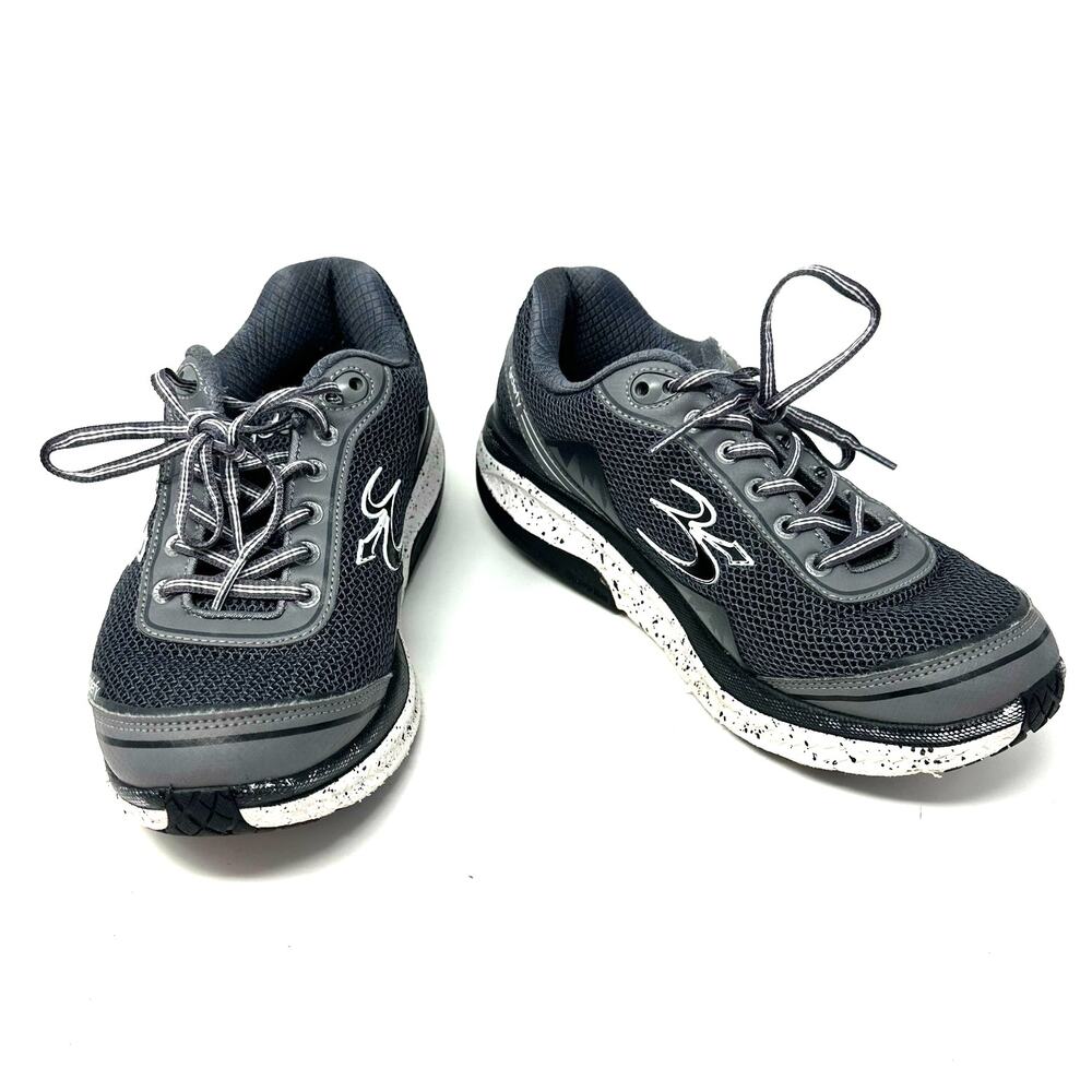GDEFY Size 8.5 Sneaker Gray Lace Up Gravity Defyer‎ Running Hiking Mesh Outdoors